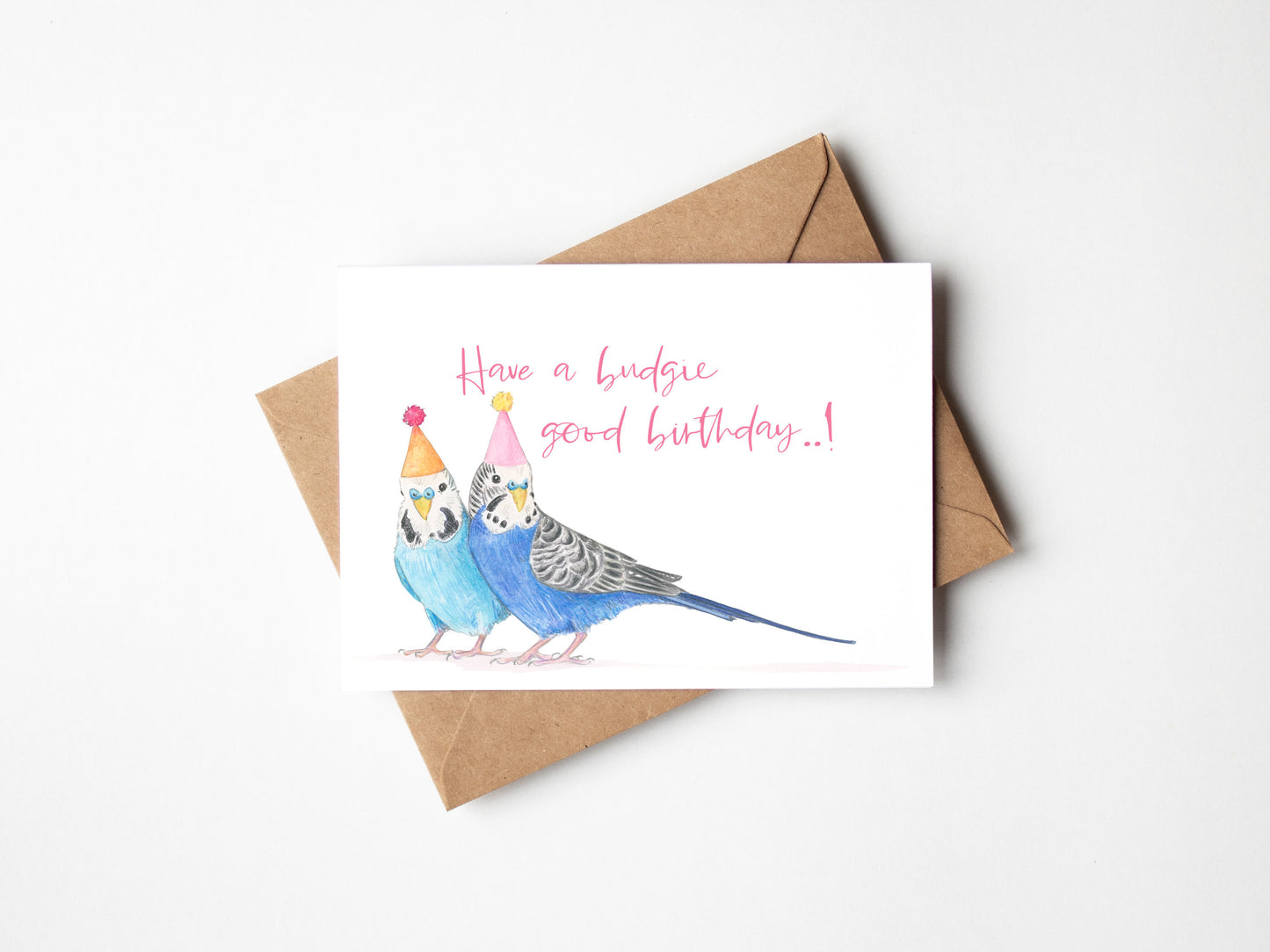 Have A Budgie Good Birthday Card