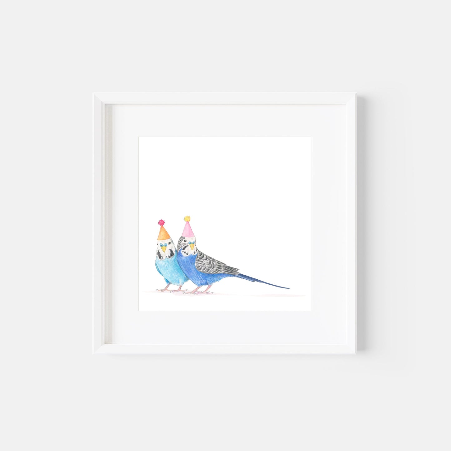 Budgie Birthday, Print