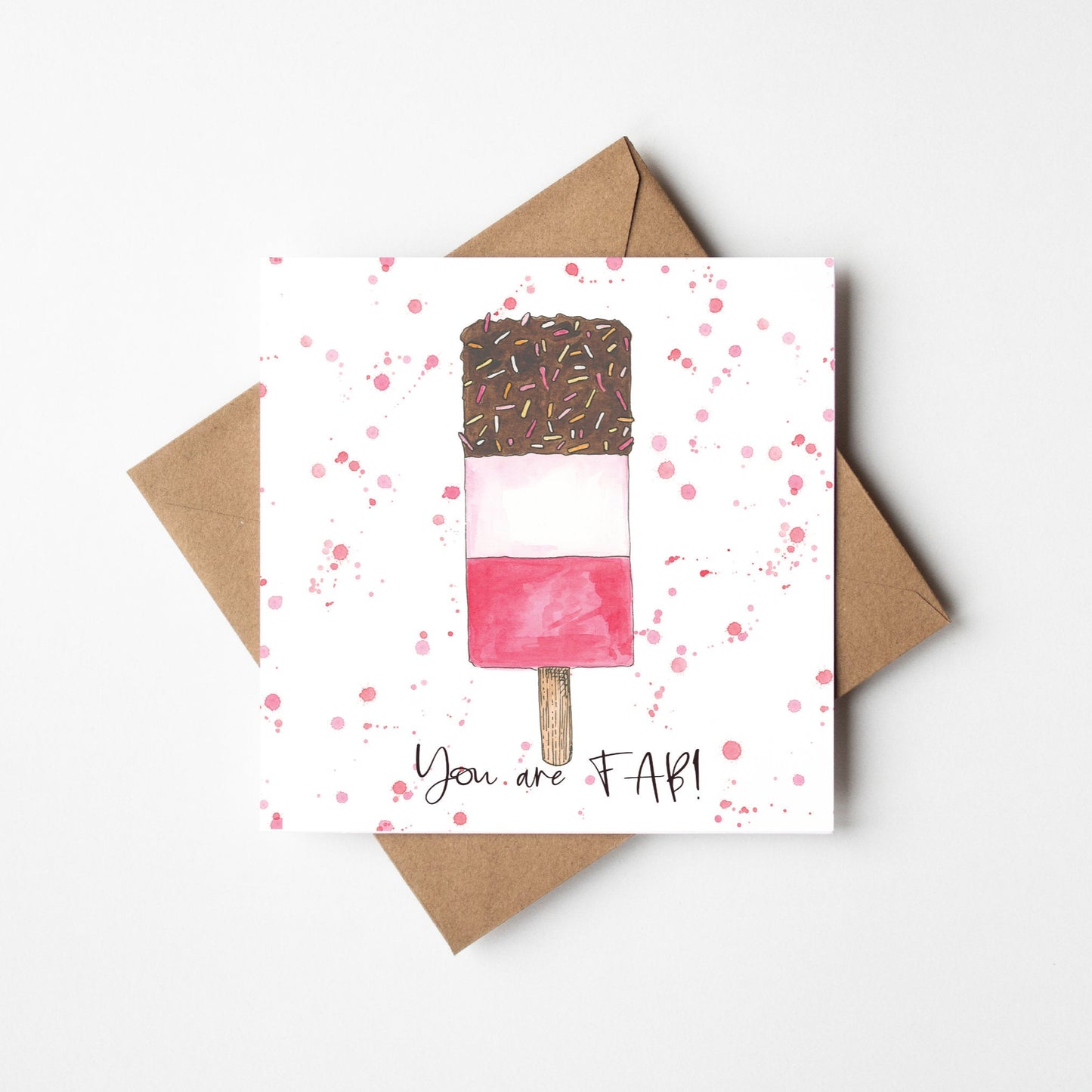 You are FAB! Greeting card