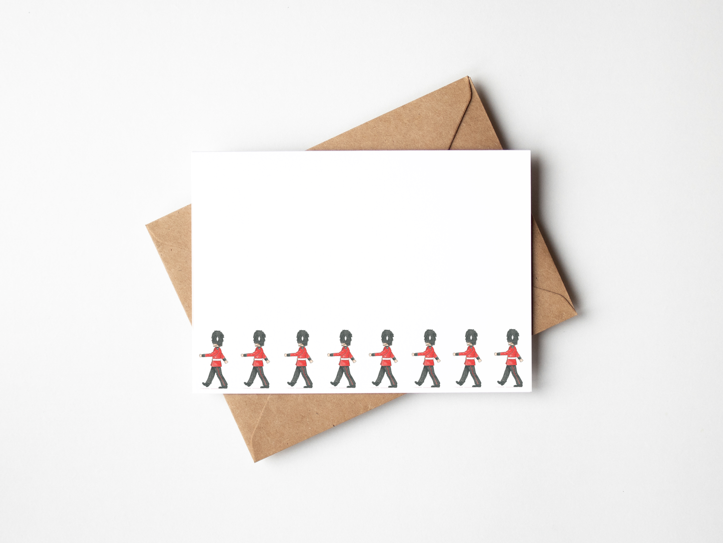 ‘On Parade’ Marching Guards Postcard Set, A6