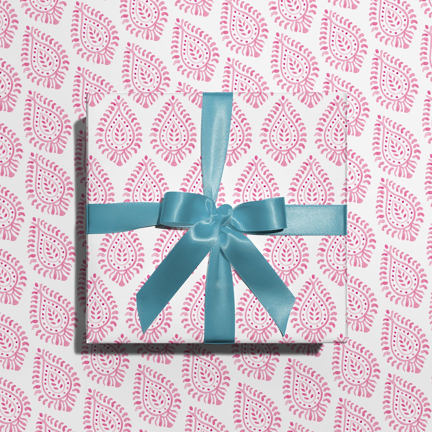 Paisley in Pink, Wrapping Paper