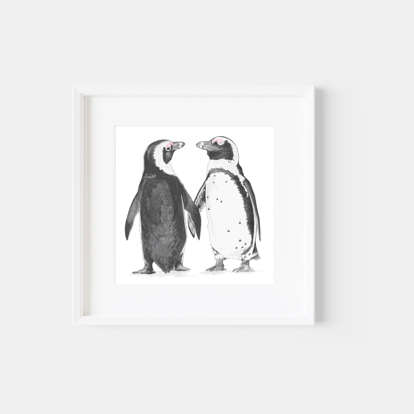 Mr & Mrs Penguin, Print
