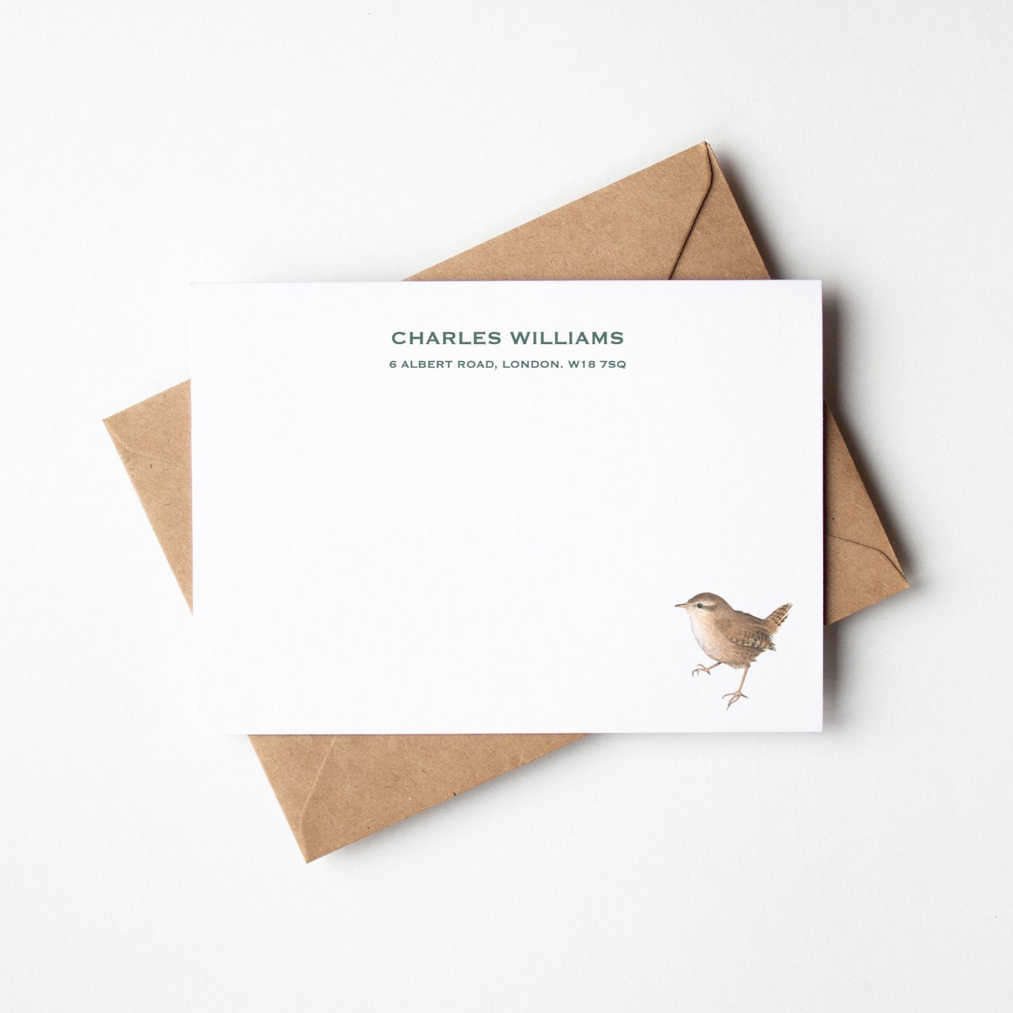 Champagne Glasses Personalised Postcards Set of 24, A6