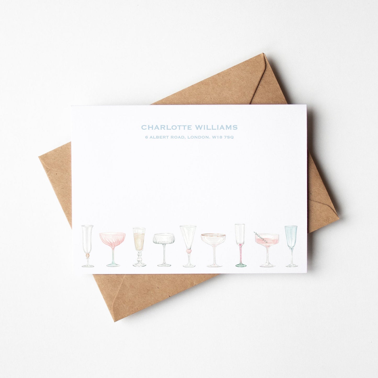 Budgies Personalised Postcards Set of 24, A6