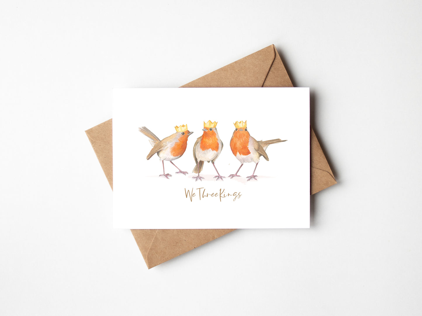 We Three Kings Christmas card