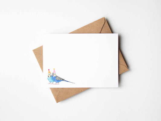 Budgie Postcards, Set of 10, A6