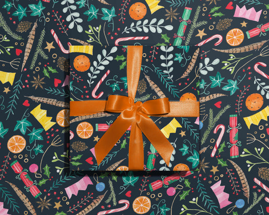 Festive Foliage, Christmas Greetings Card