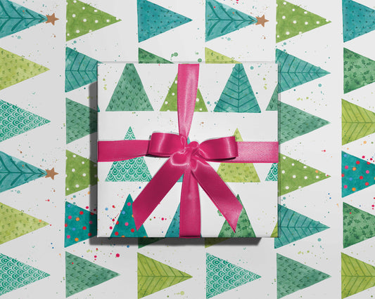 Christmas Tree Wrapping paper