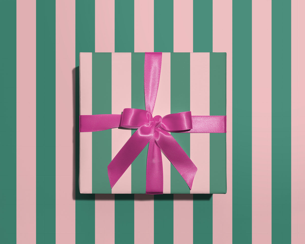 Summer Stripes Wrapping Paper