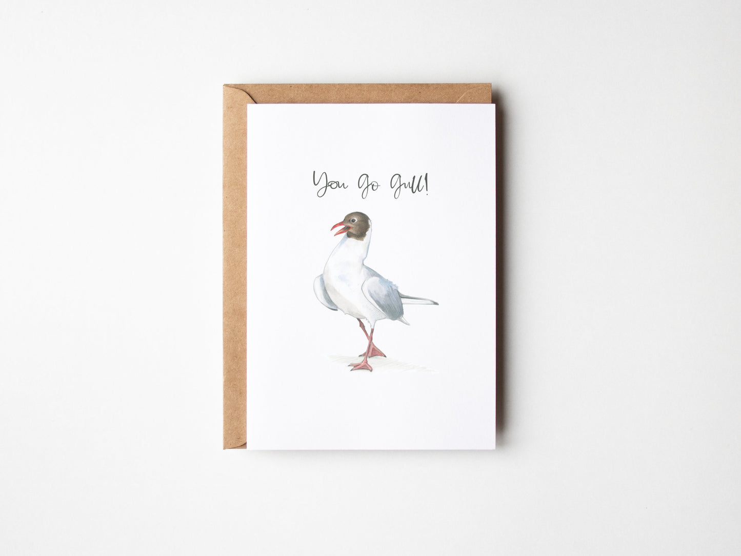 COMING SOON - You Go Gull!, A6 Greeting card